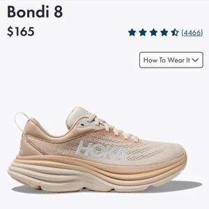 Hoka Bondi 8 Sneakers Size 8.5